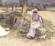 Theodore Robinson La Debacle (nn02) oil on canvas